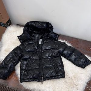 Authentic moncler Maya Water Resistant Hooded Down Puffer Jacket size4